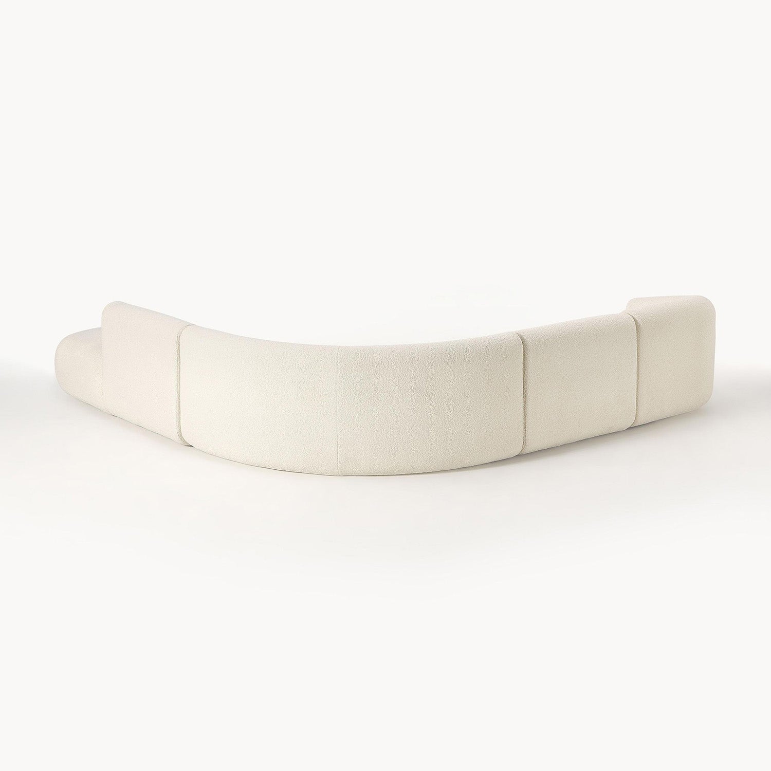 Caracalla L-Shape Sofa in White