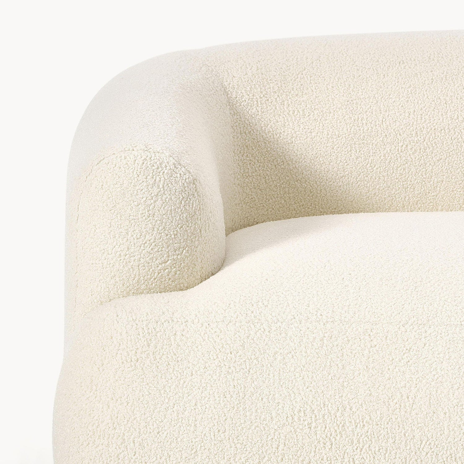 Caracalla L-Shape Sofa in White