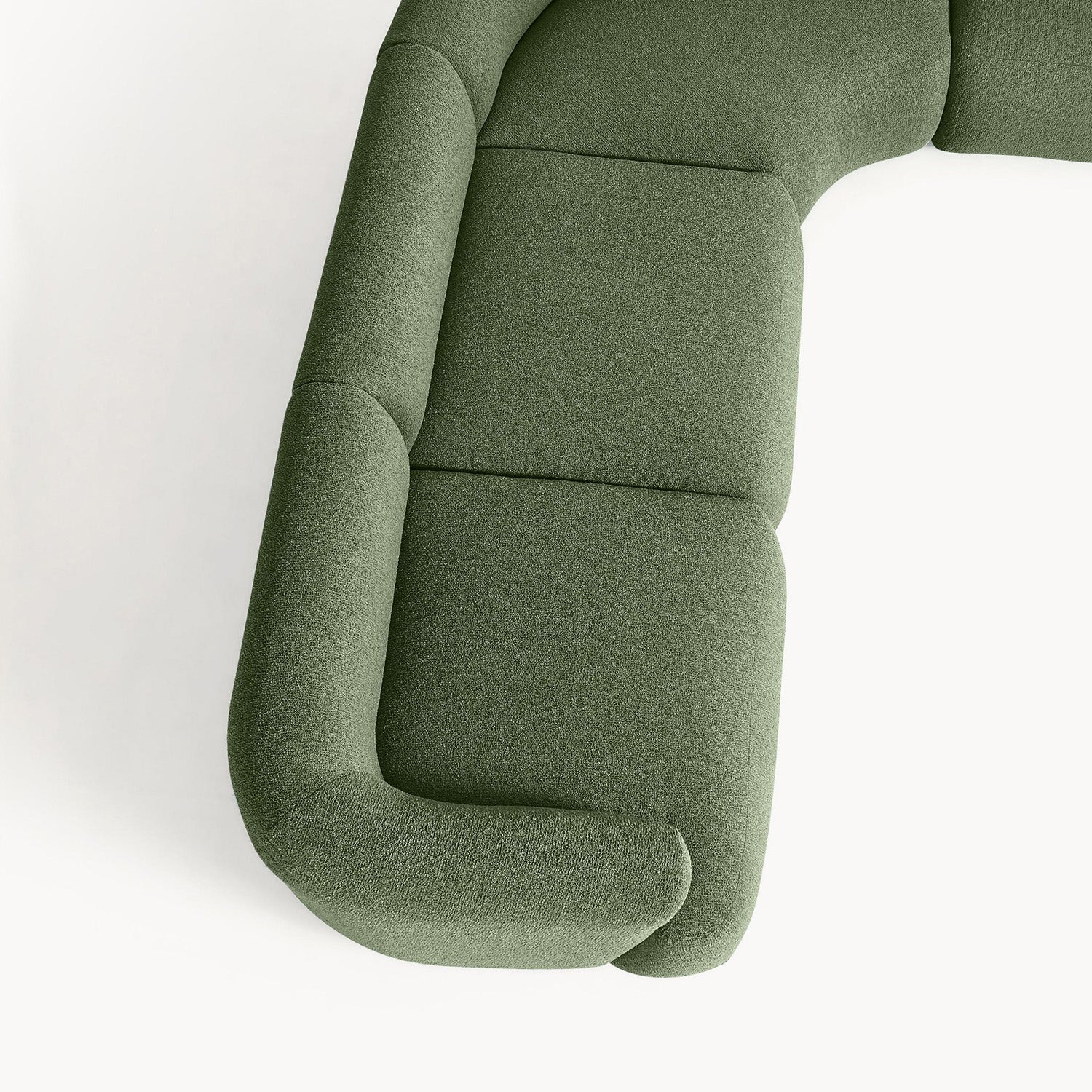 Caracalla L-Shape Sofa in Green