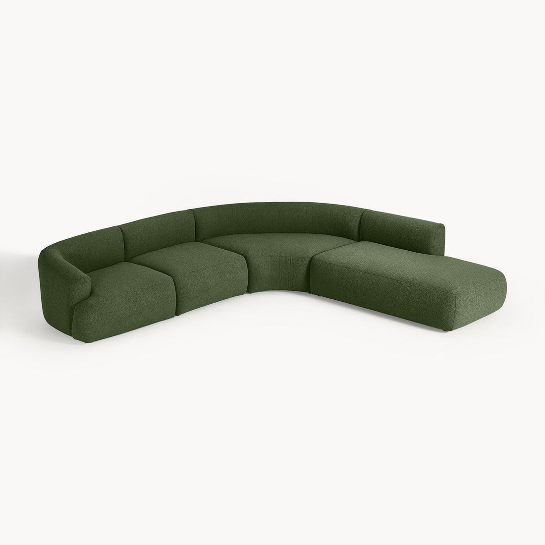 Caracalla L-Shape Sofa in Green