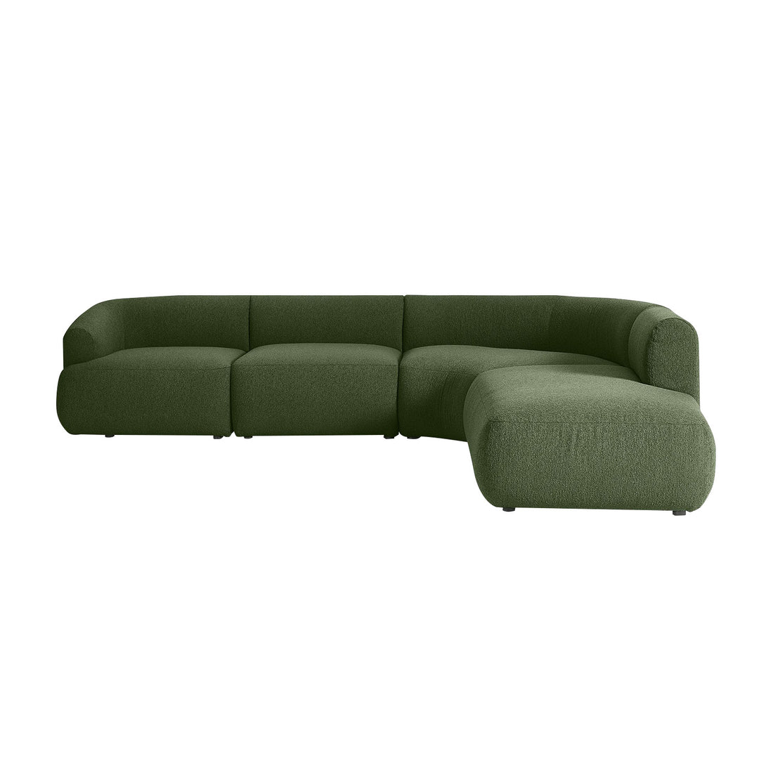 Caracalla L-Shape Sofa in Green