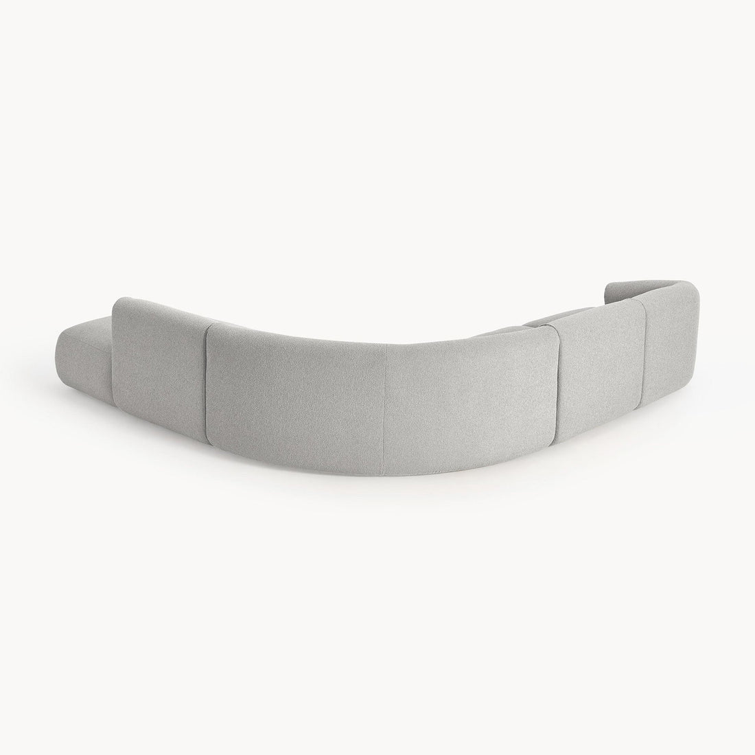 Caracalla L-Shape Sofa in Light Gray