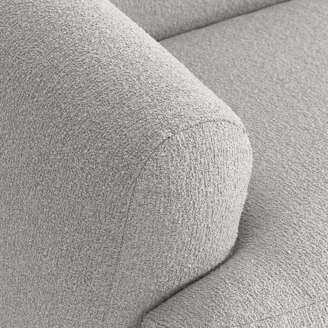 Caracalla L-Shape Sofa in Light Gray