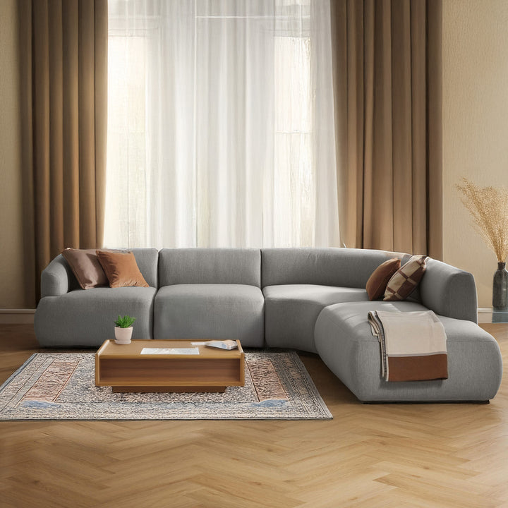 Caracalla L Shape Sofa - Gray – BLCK Homes