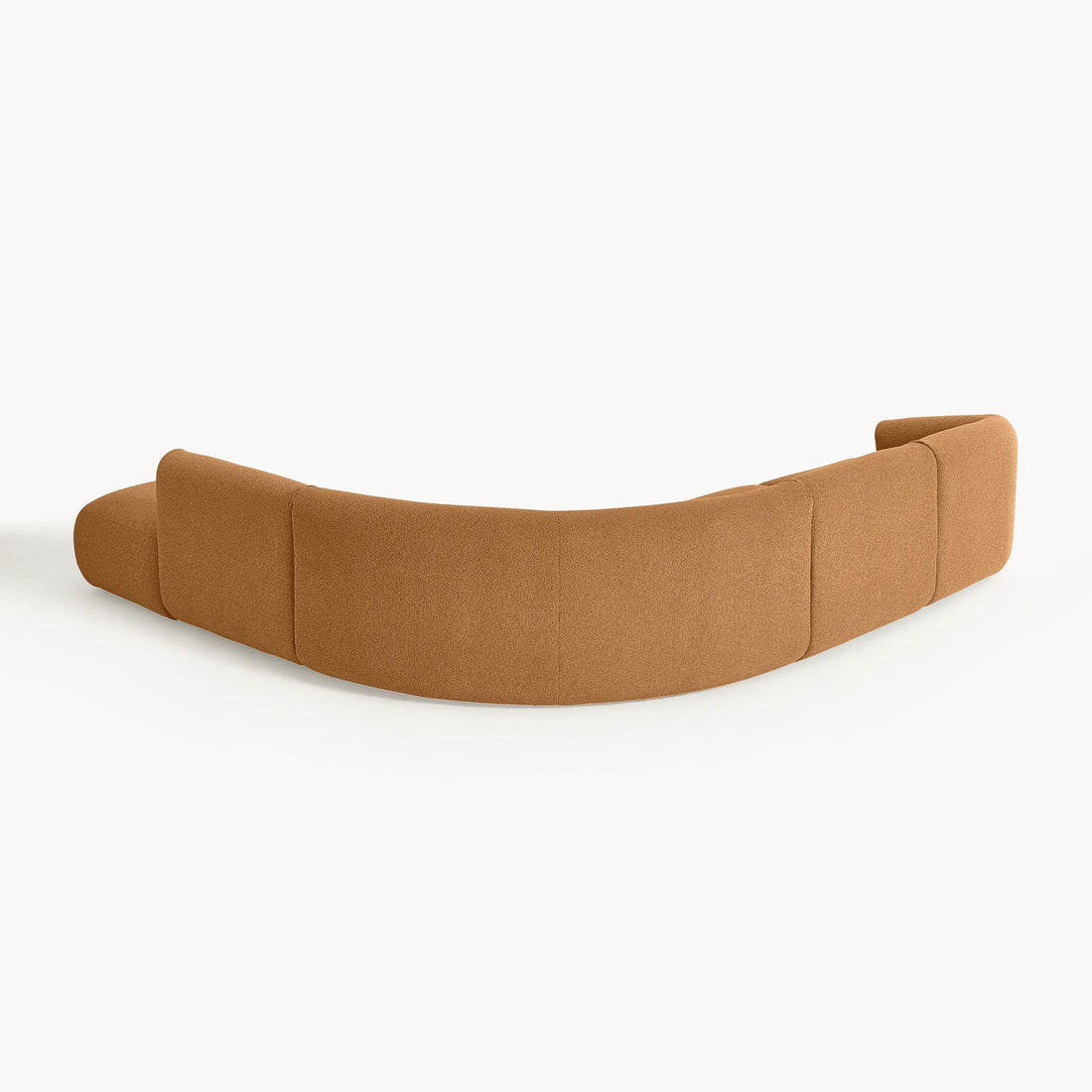 Caracalla L-Shape Sofa in Rustic Brown