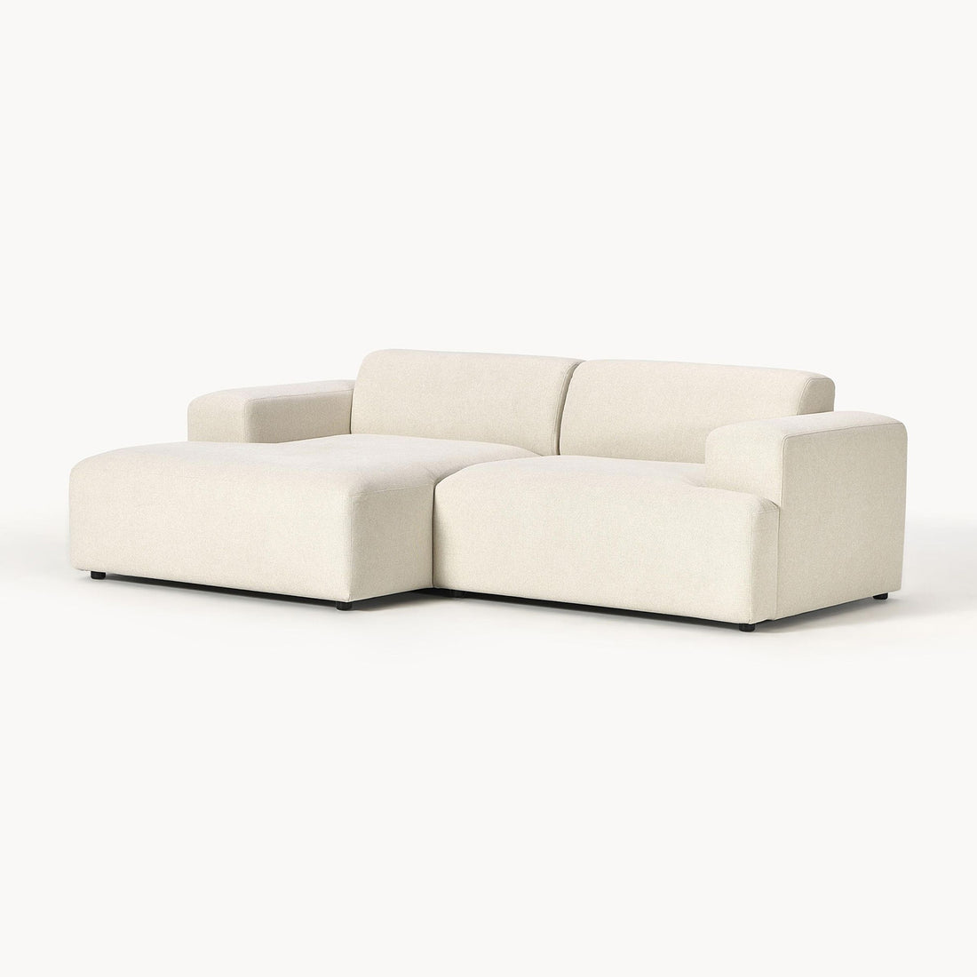 Tivoli L-Shape Sofa in White