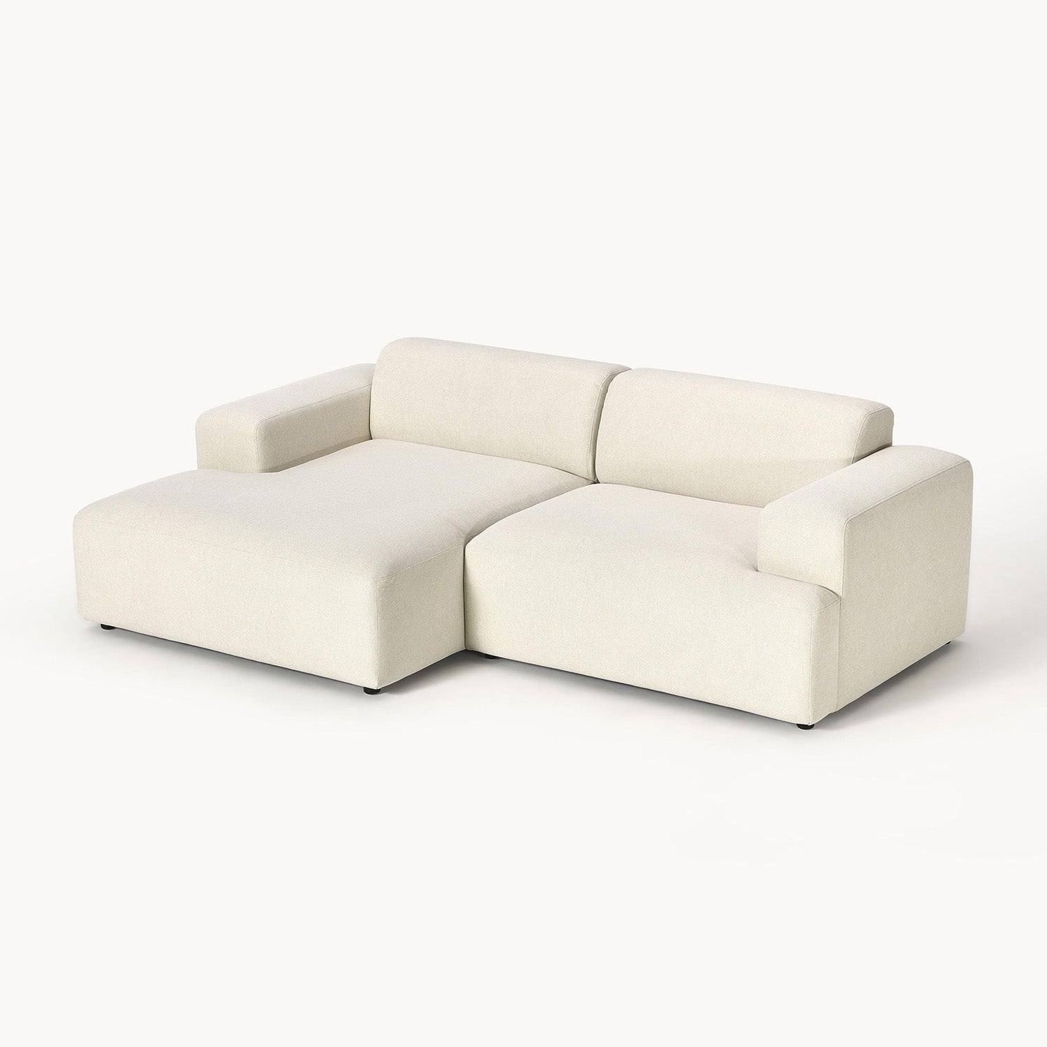 Tivoli L-Shape Sofa in White