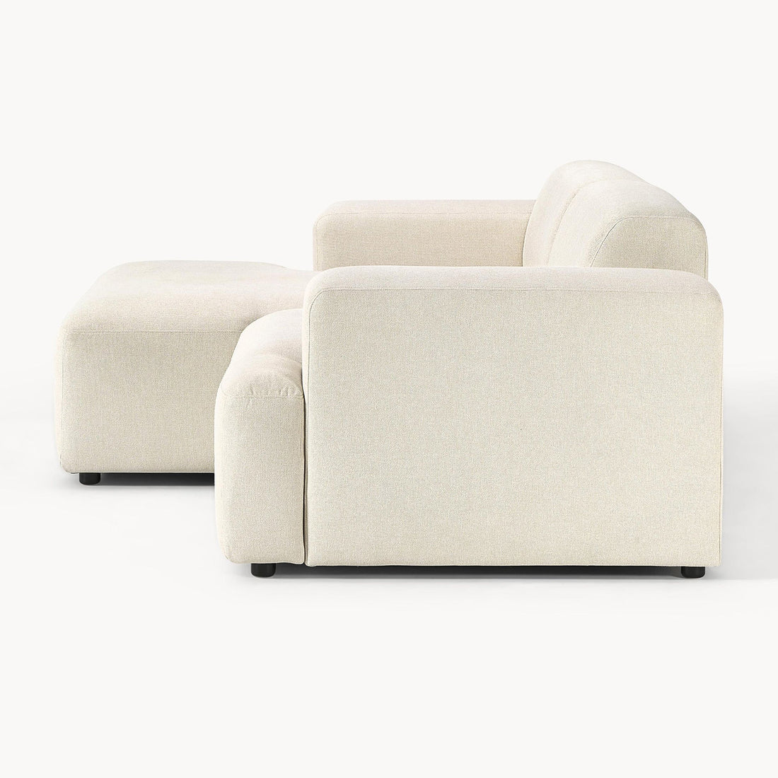 Tivoli L-Shape Sofa in White
