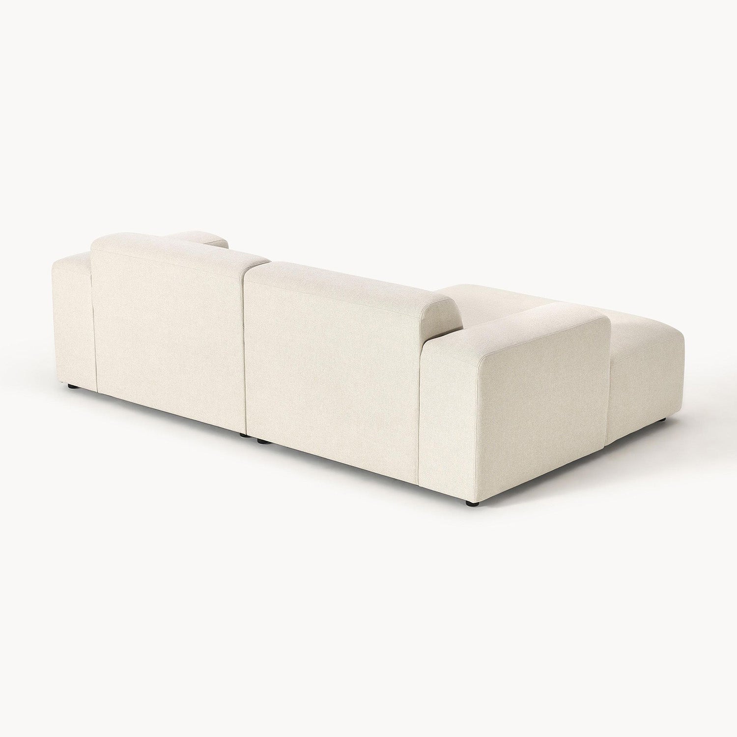 Tivoli L-Shape Sofa in White