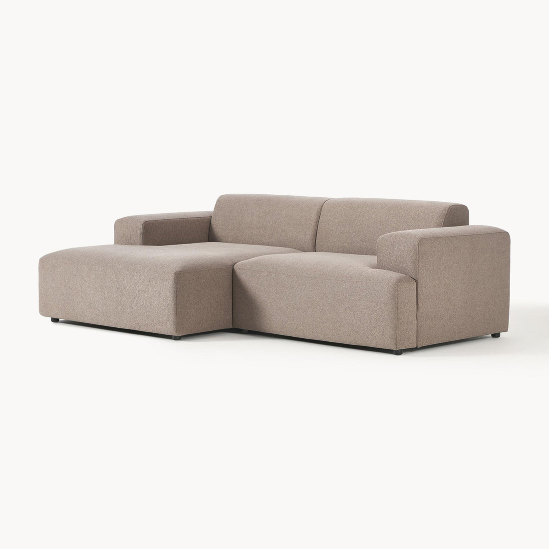 Tivoli L-Shape Sofa in Light Taupe