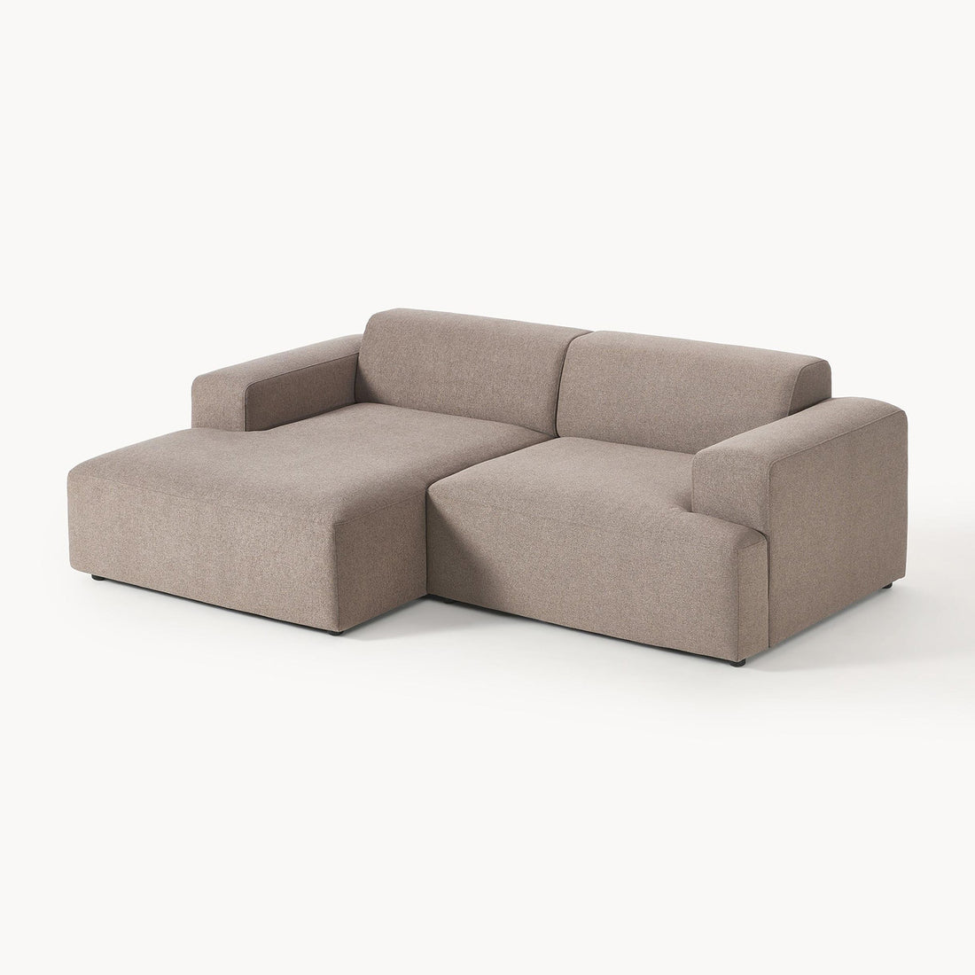 Tivoli L-Shape Sofa in Light Taupe