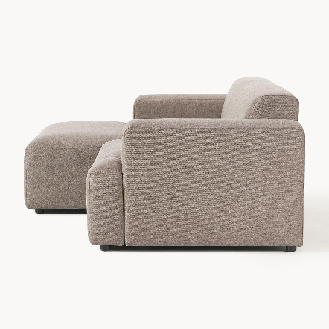 Tivoli L-Shape Sofa in Light Taupe