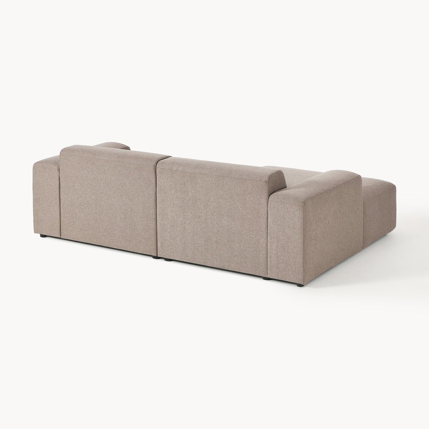 Tivoli L-Shape Sofa in Light Taupe