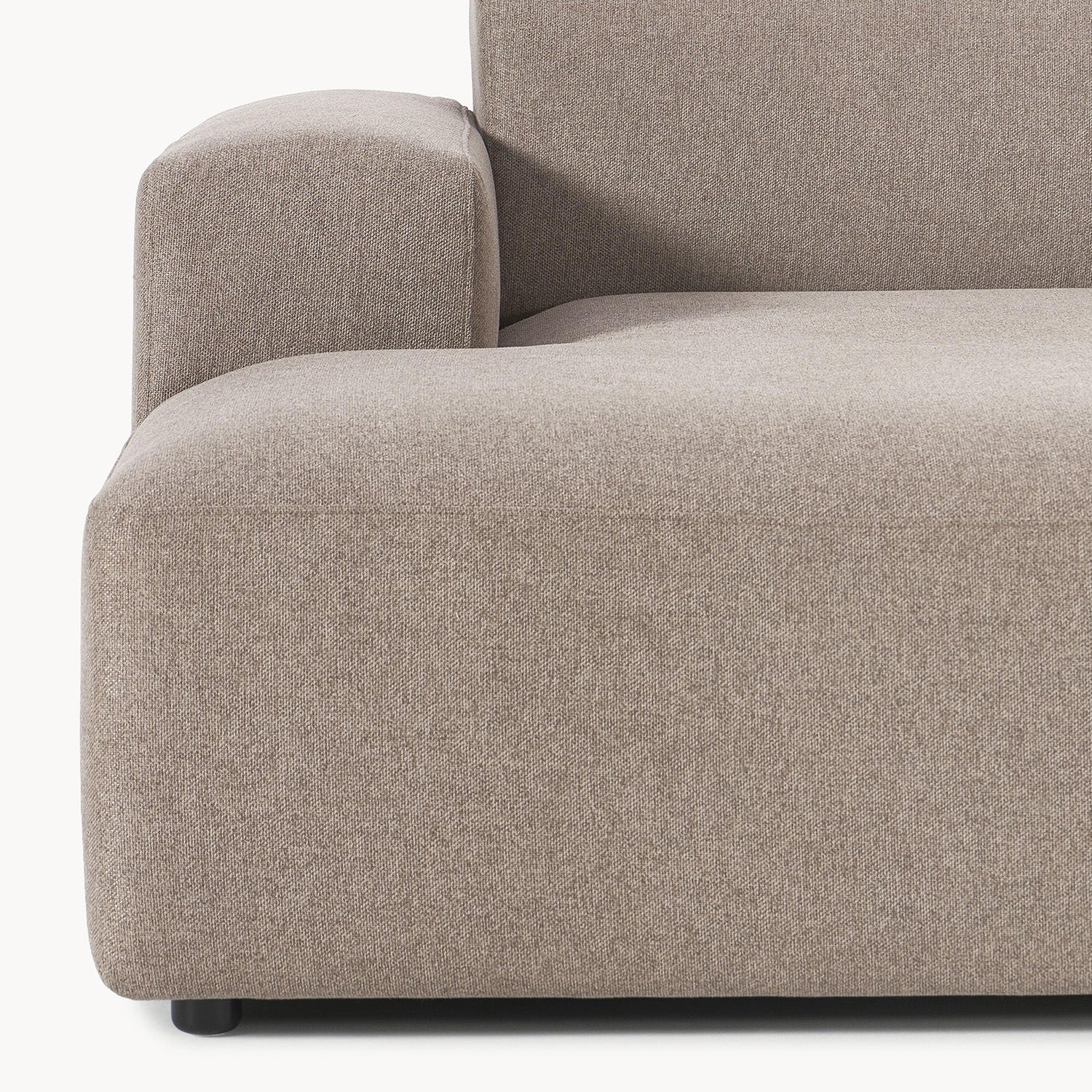 Tivoli L-Shape Sofa in Light Taupe