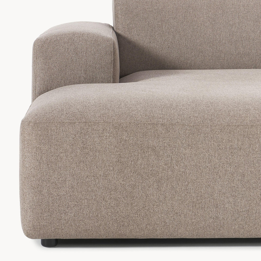 Tivoli L-Shape Sofa in Light Taupe