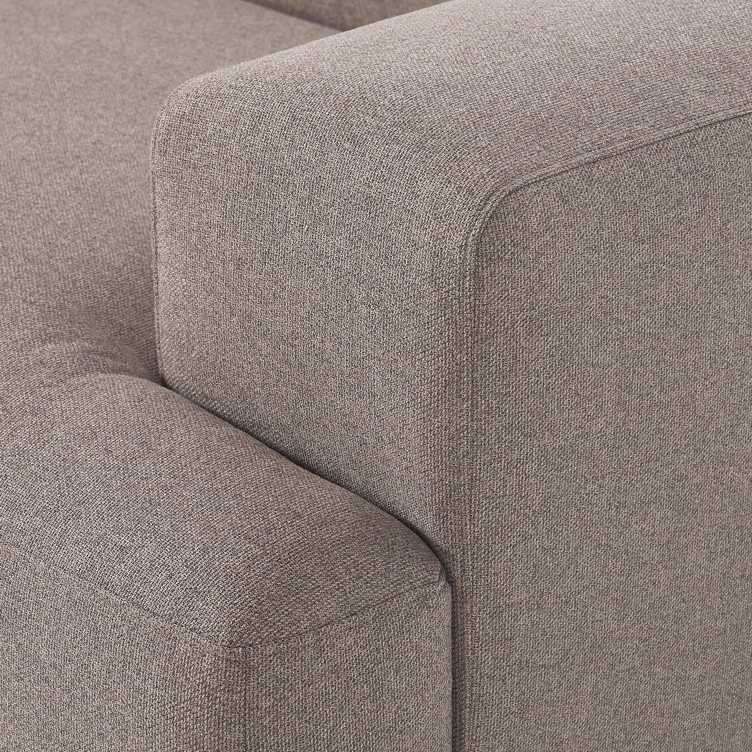 Tivoli L-Shape Sofa in Light Taupe