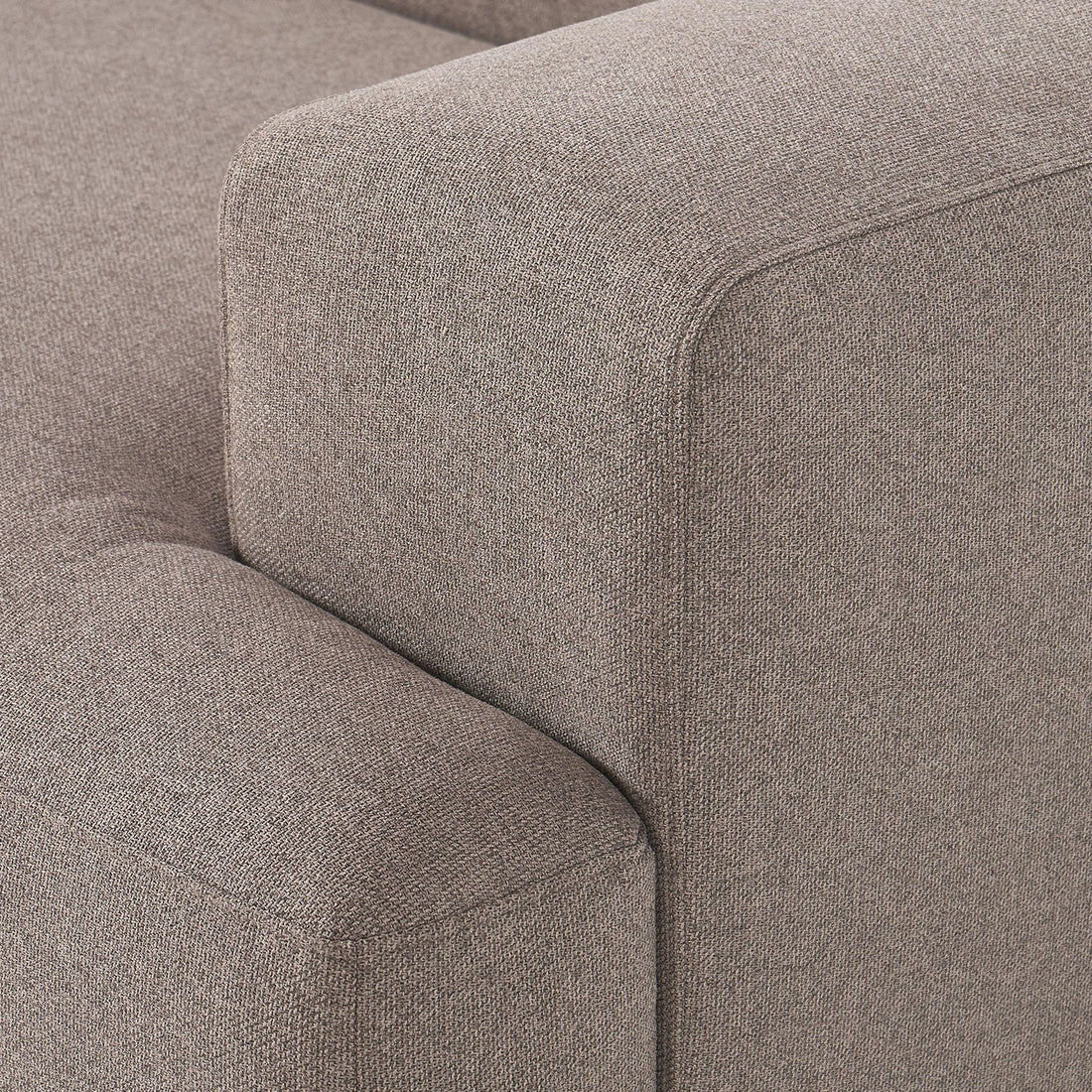 Tivoli L-Shape Sofa in Light Taupe