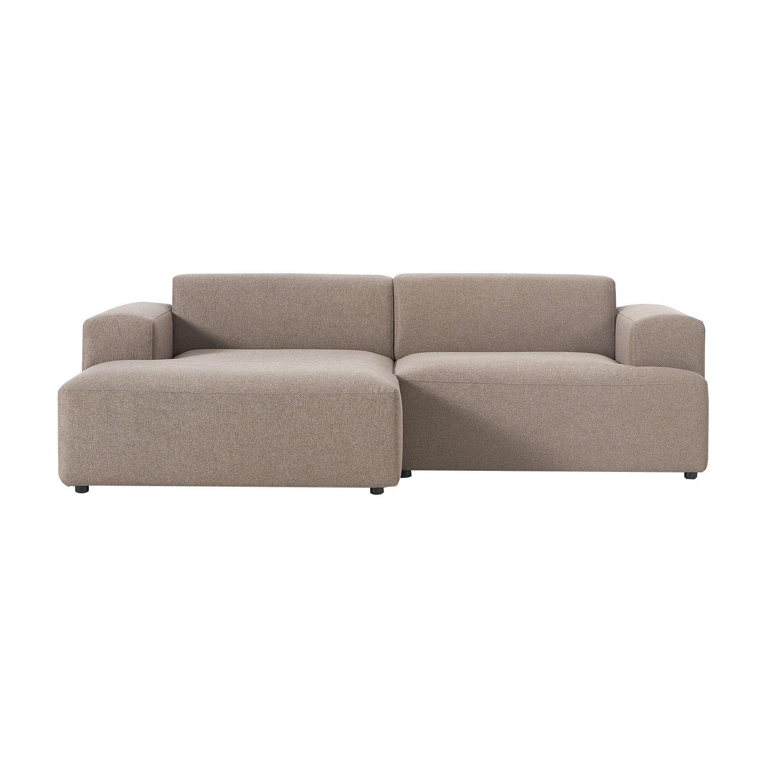 Tivoli L-Shape Sofa in Light Taupe