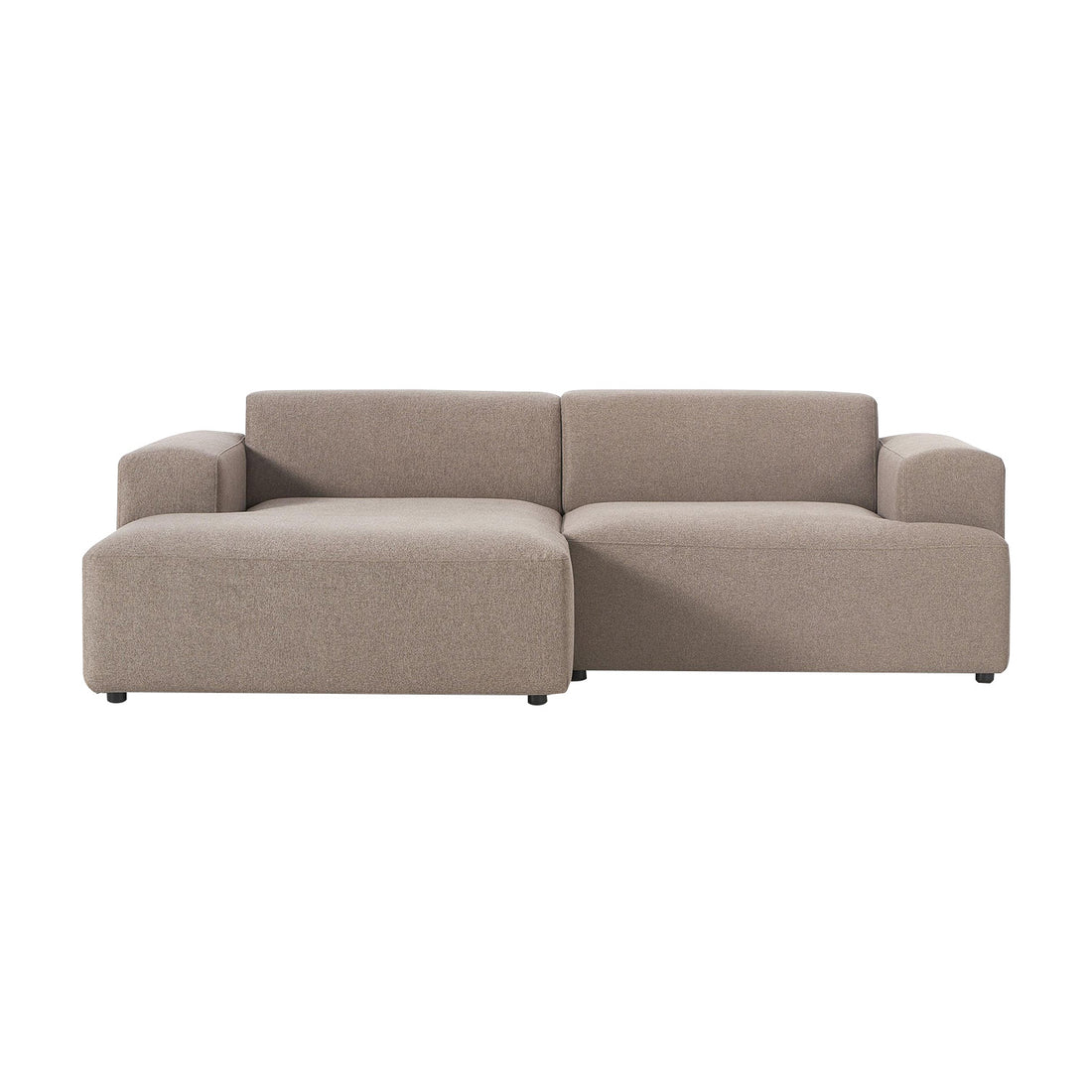 Tivoli L-Shape Sofa in Light Taupe