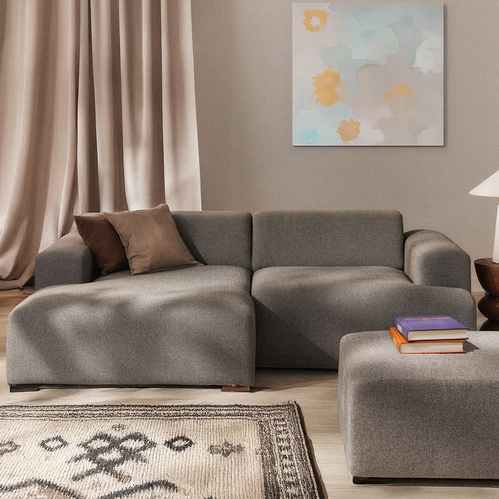 Tivoli Casual L Shape Sofa - Earthy Gray – BLCK Homes