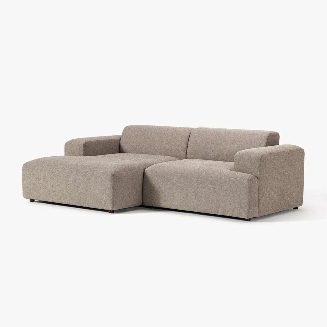 Tivoli L-Shape Sofa in Earthy Gray