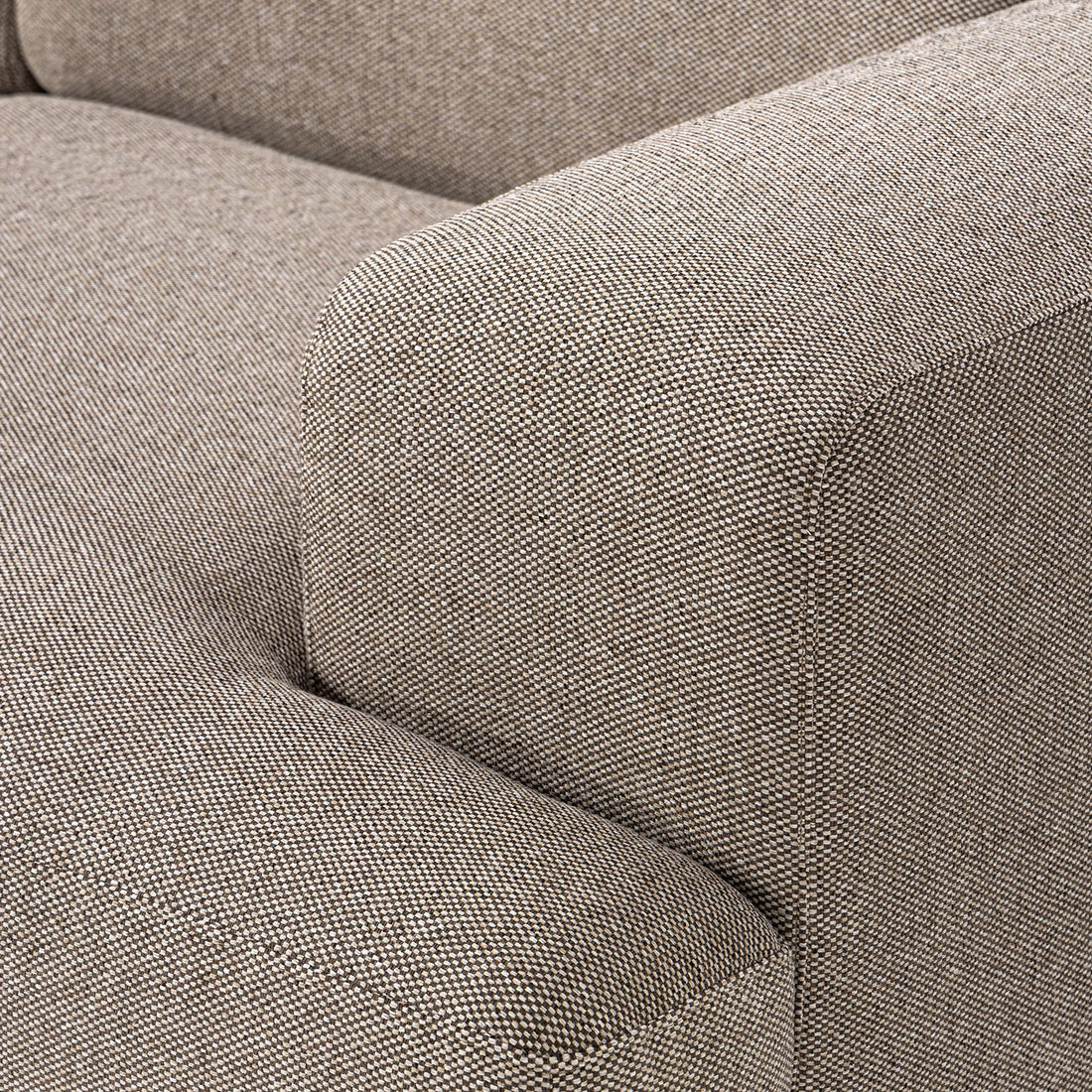 Tivoli L-Shape Sofa in Earthy Gray