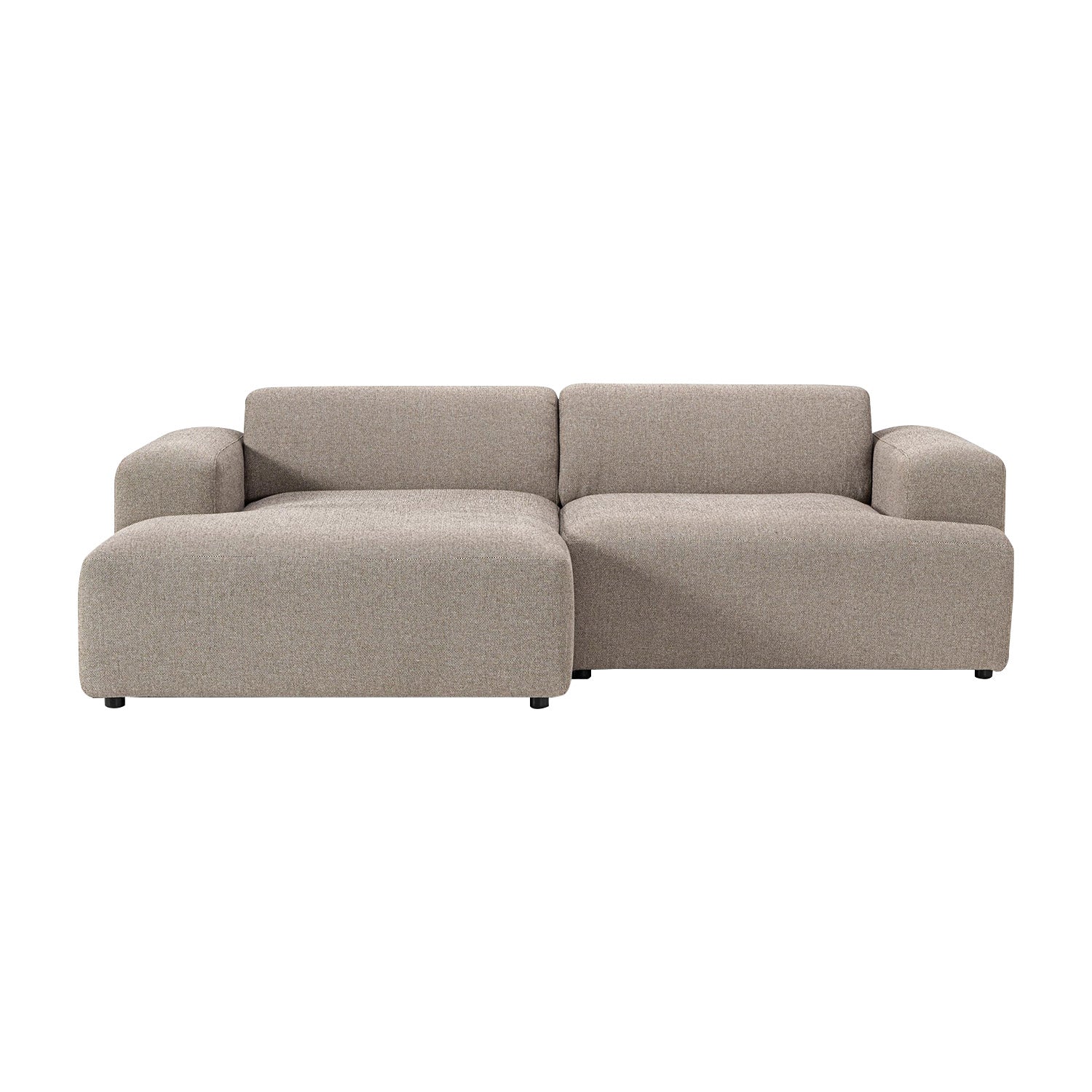 Tivoli L-Shape Sofa in Earthy Gray