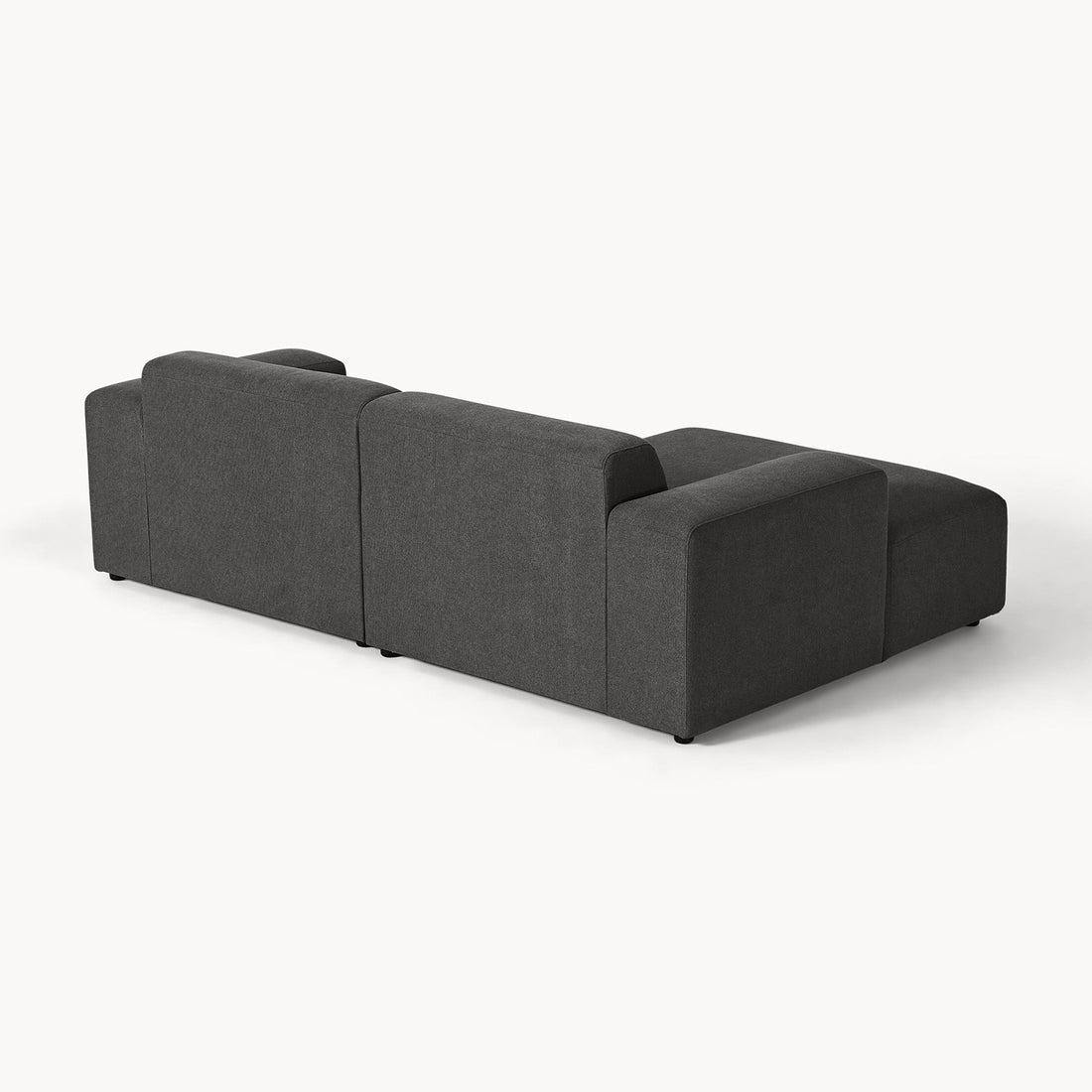 Tivoli L-Shape Sofa in Black