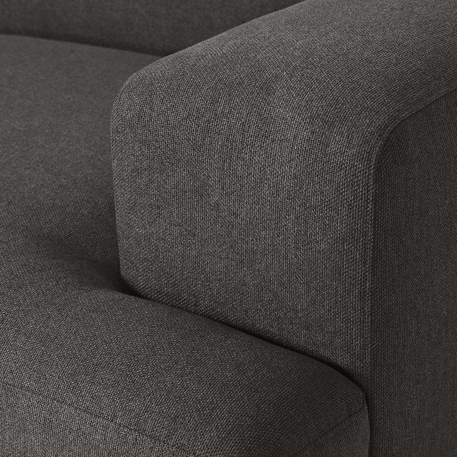 Tivoli L-Shape Sofa in Black