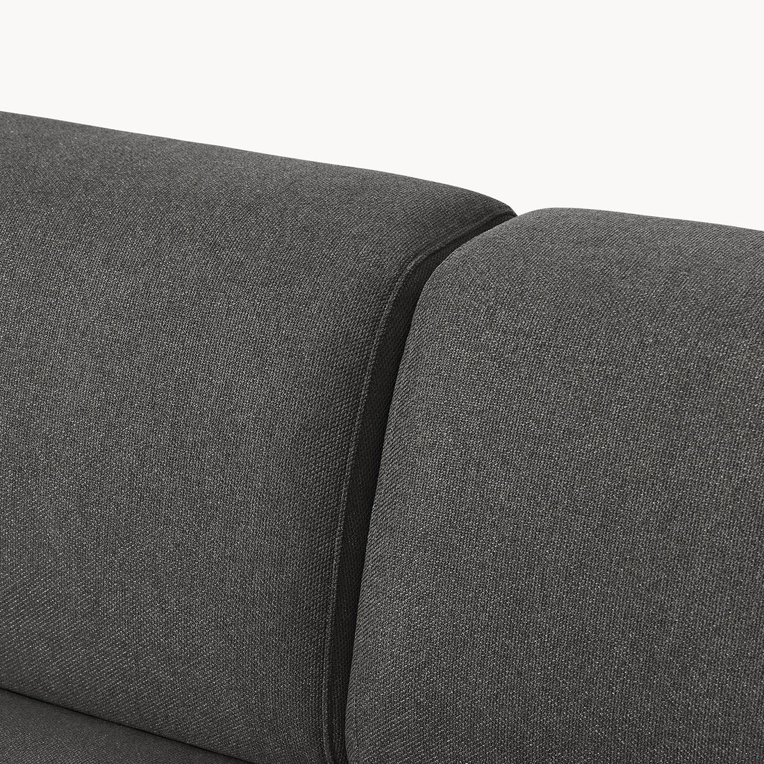 Tivoli L-Shape Sofa in Black
