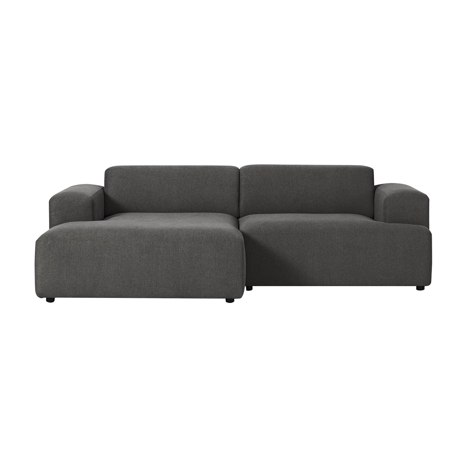 Tivoli L-Shape Sofa in Black