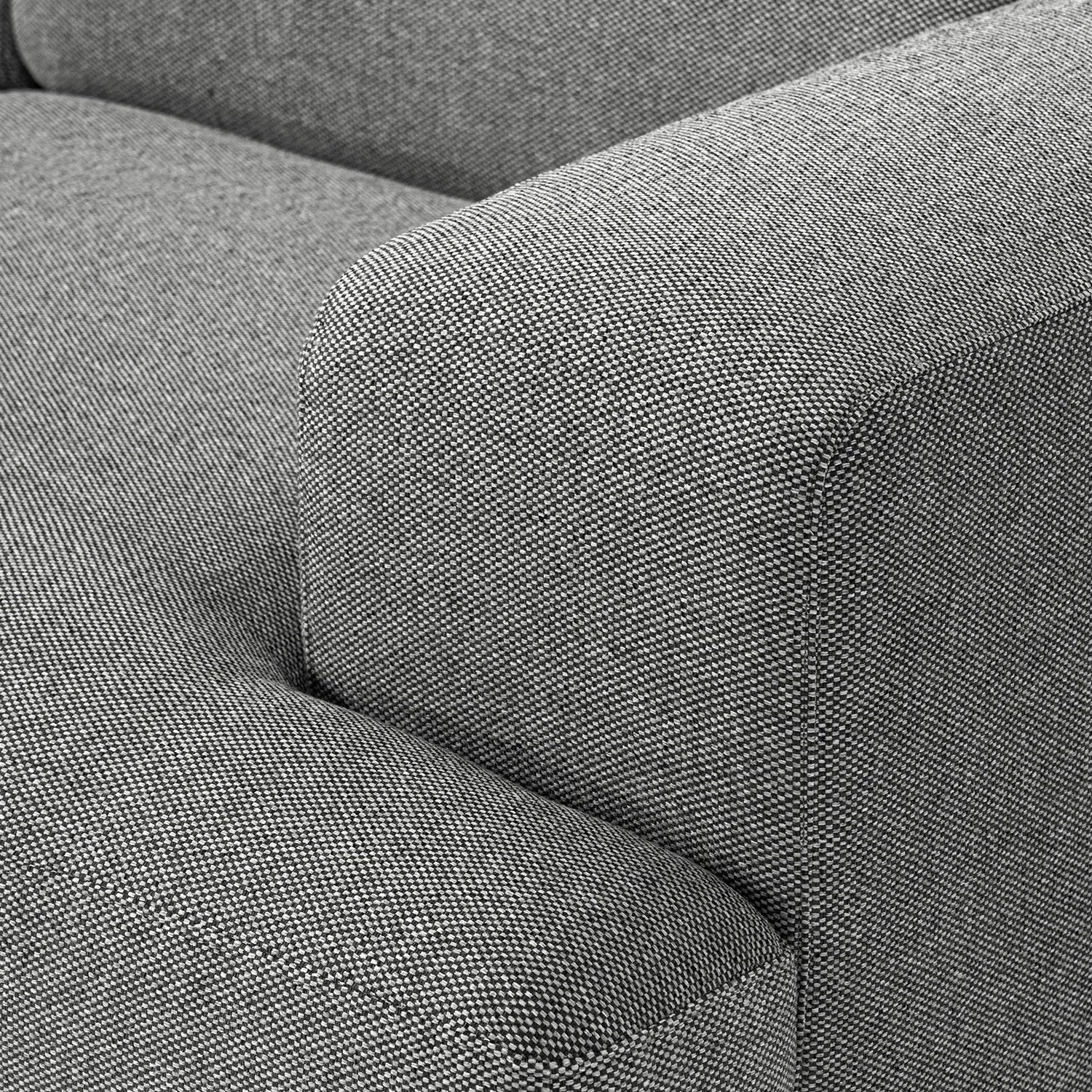 Tivoli L-Shape Sofa in Dark Gray