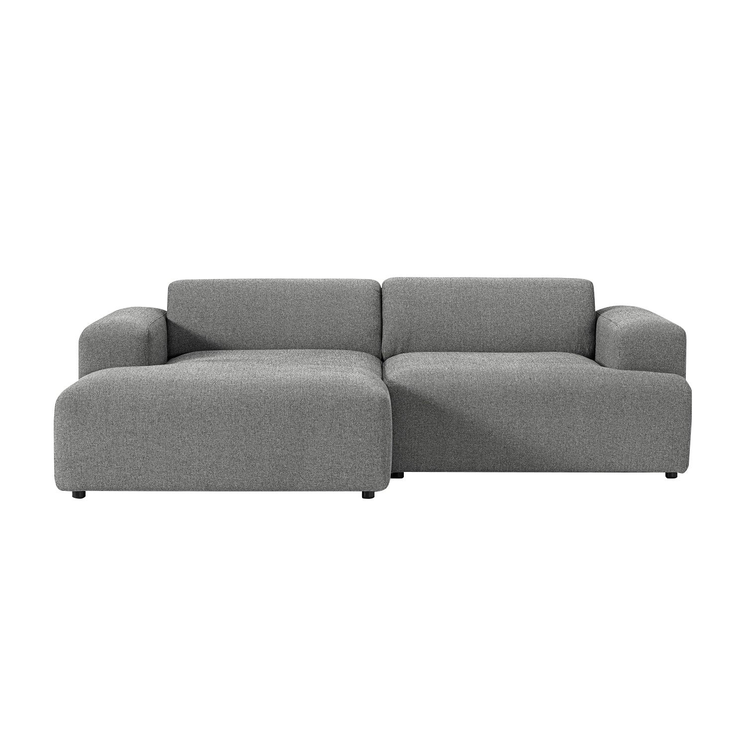 Tivoli L-Shape Sofa in Dark Gray