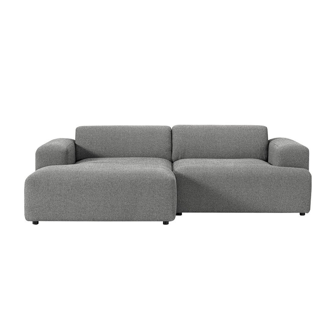 Tivoli L-Shape Sofa in Dark Gray