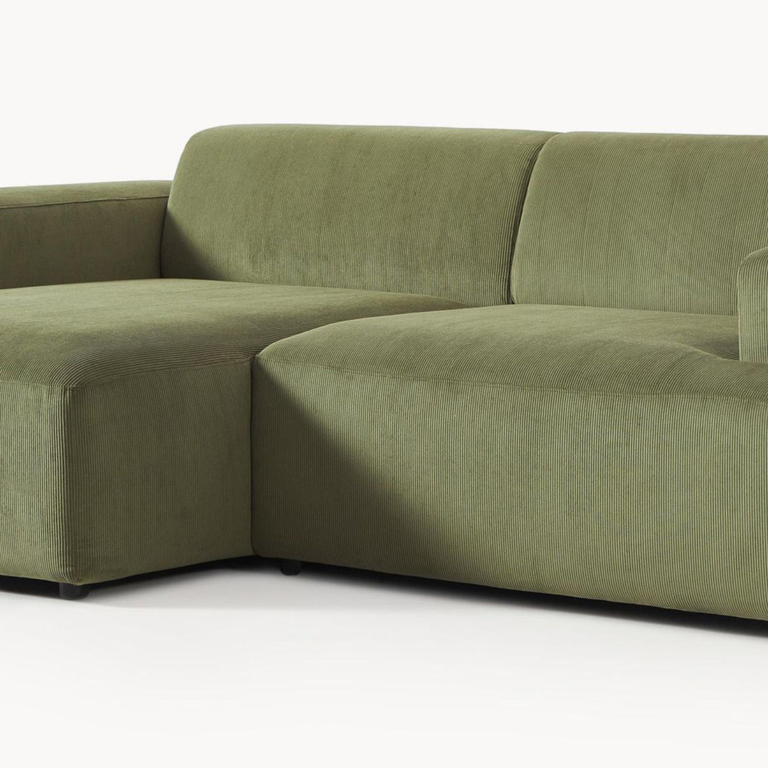 Tivoli L-Shape Sofa in Green