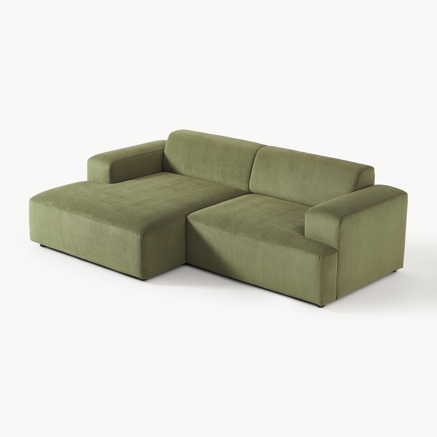 Tivoli L-Shape Sofa in Green
