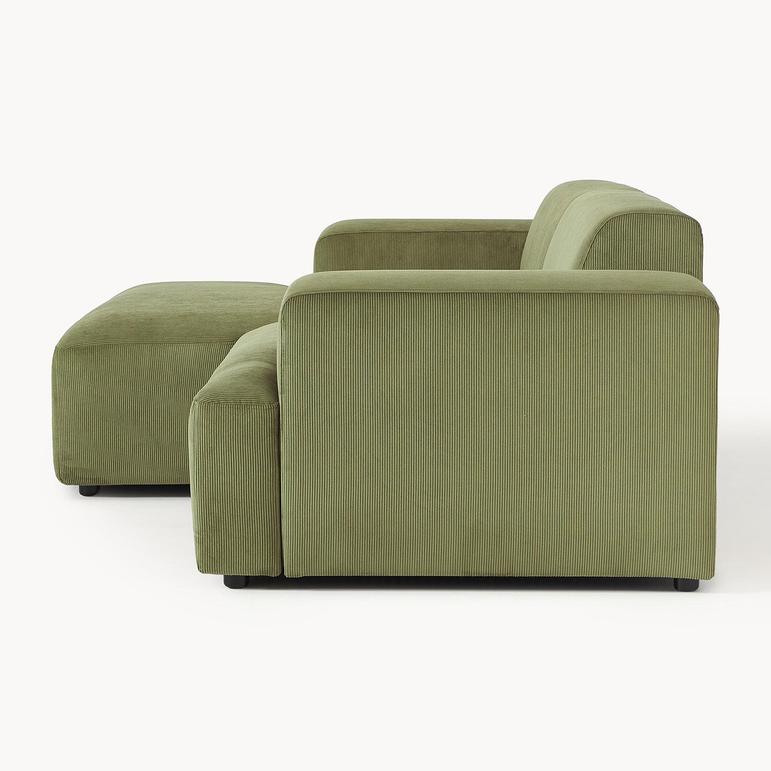 Tivoli L-Shape Sofa in Green