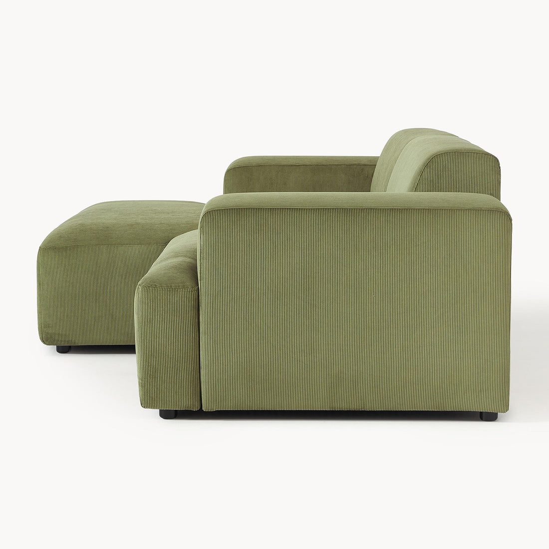 Tivoli L-Shape Sofa in Green