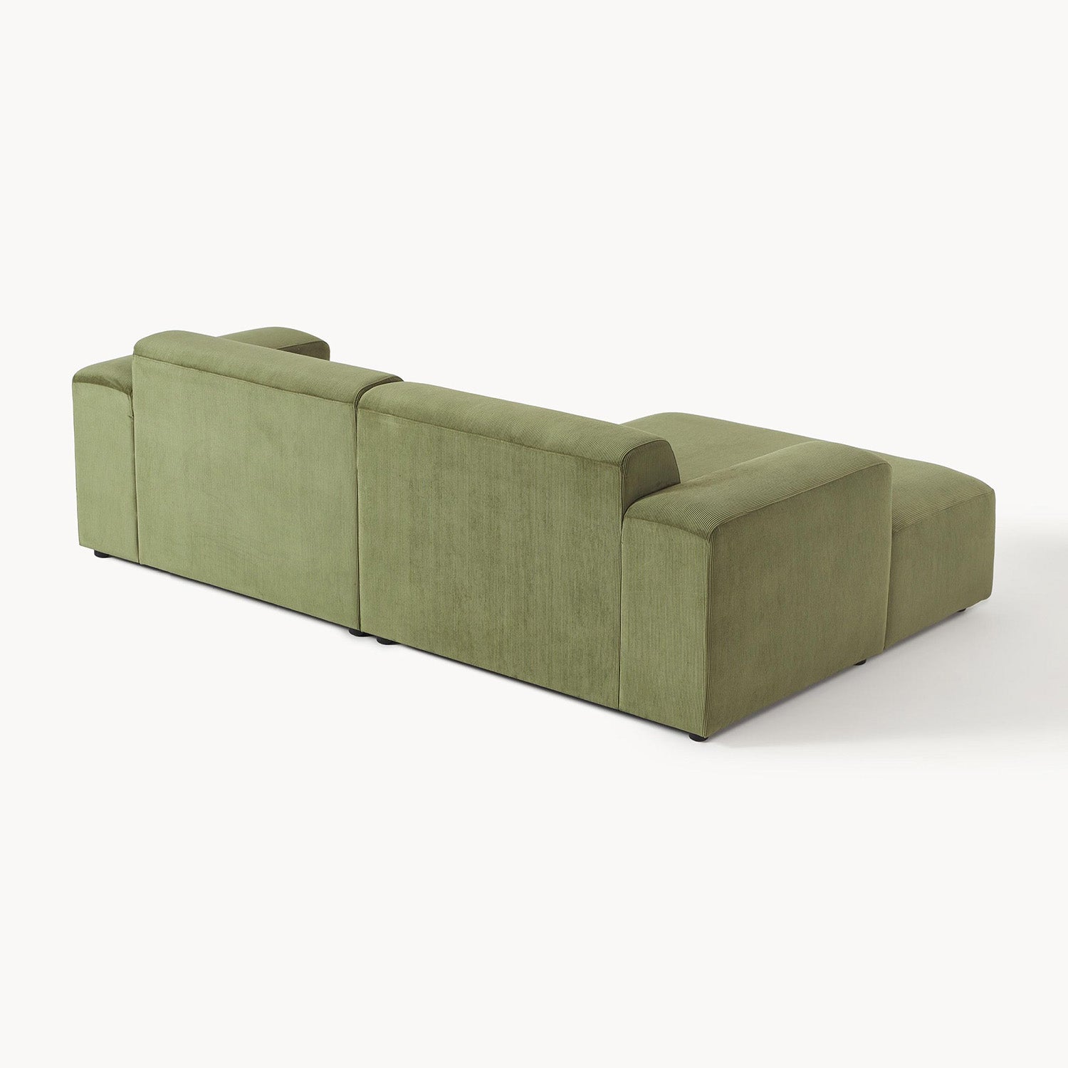 Tivoli L-Shape Sofa in Green