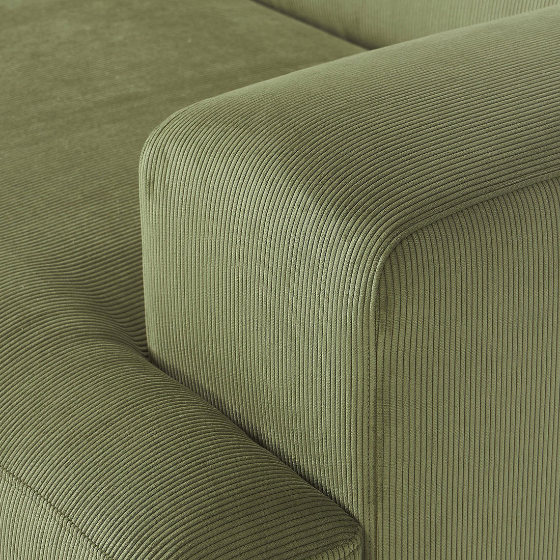 Tivoli L-Shape Sofa in Green
