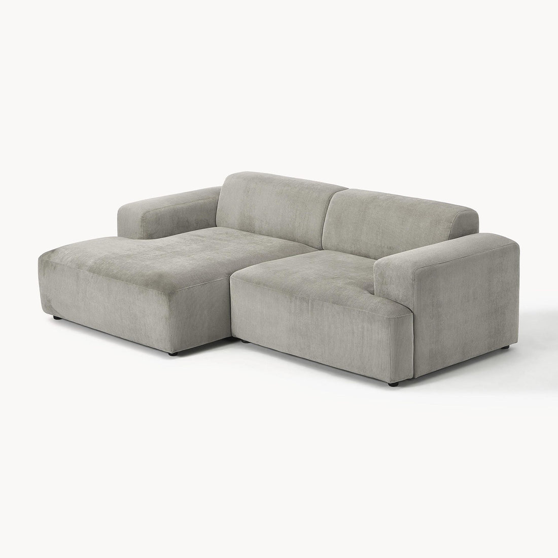 Tivoli L-Shape Sofa in Rustic Gray
