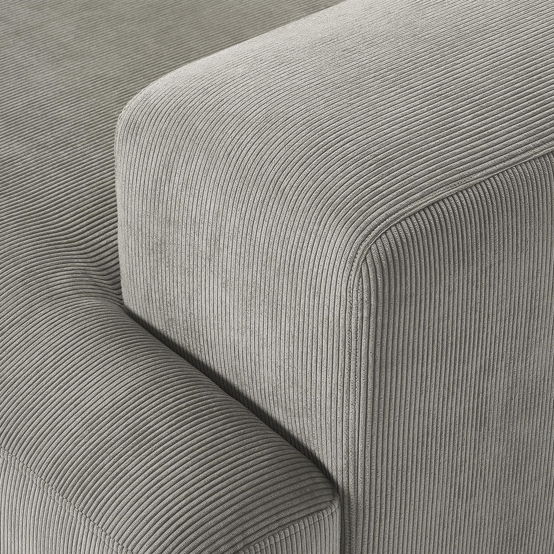 Tivoli L-Shape Sofa in Rustic Gray