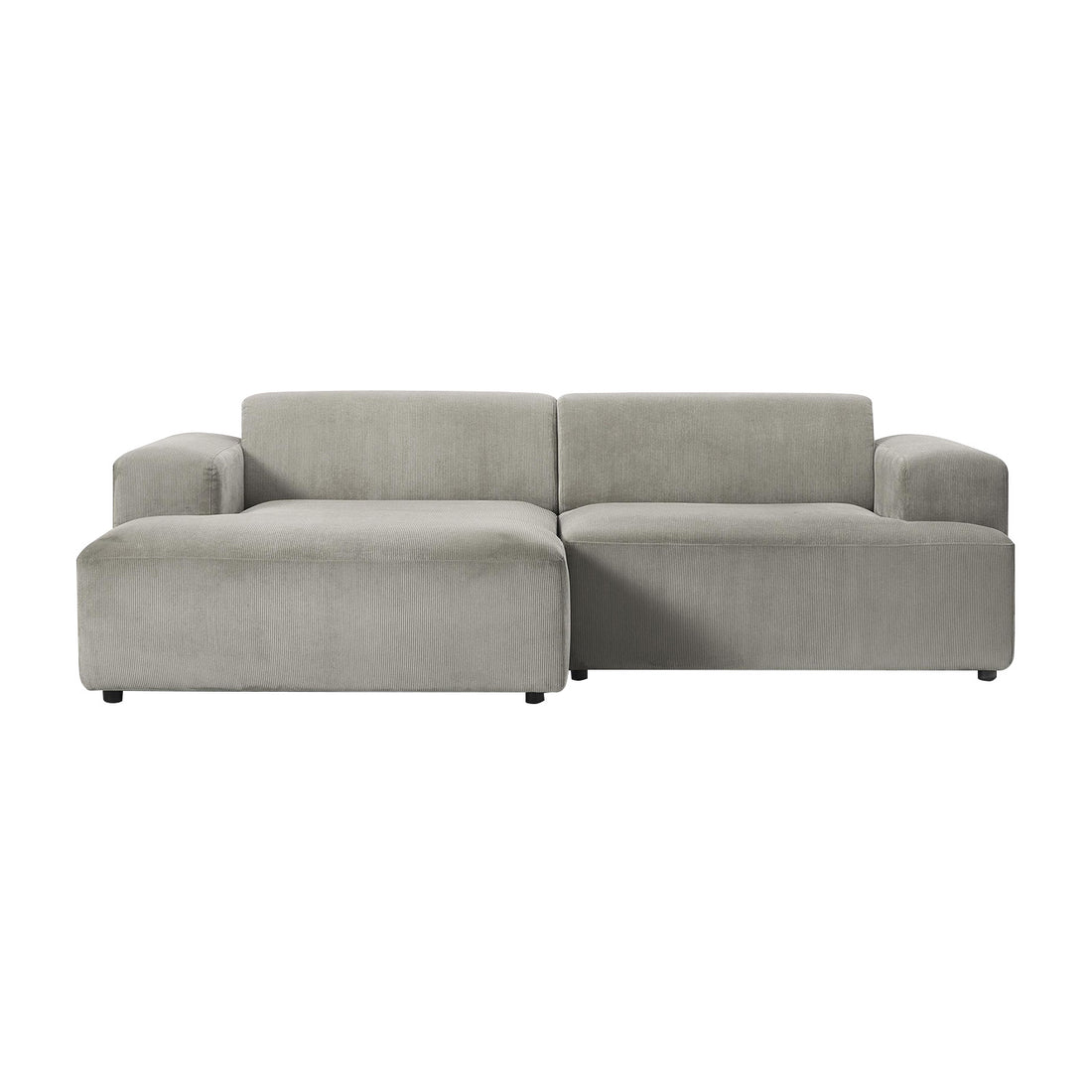 Tivoli L-Shape Sofa in Rustic Gray