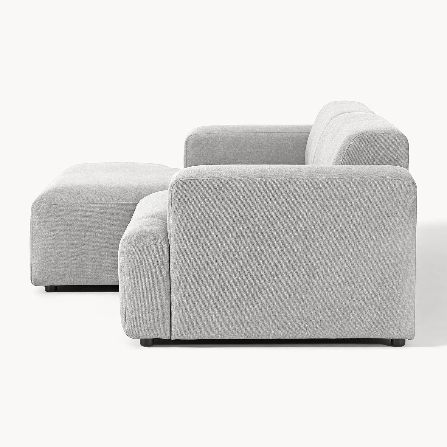 Tivoli L-Shape Sofa in Gray