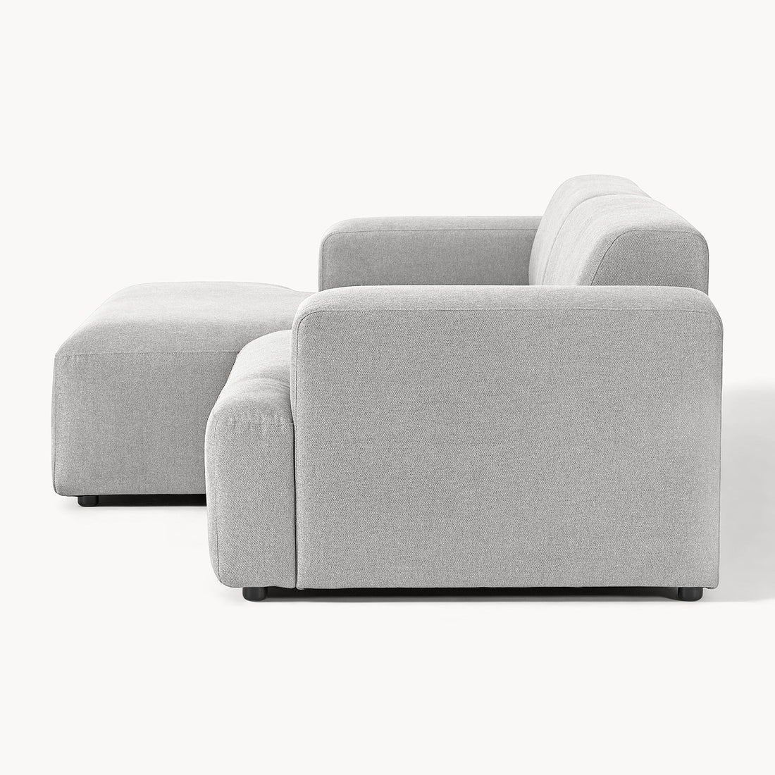 Tivoli L-Shape Sofa in Gray