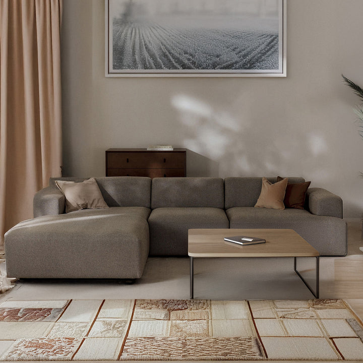 Posada L Shape Sofa - Taupe – BLCK Homes