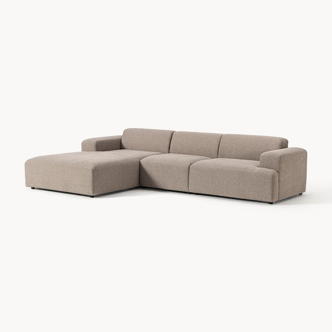 Posada L-Shape Sofa in Taupe