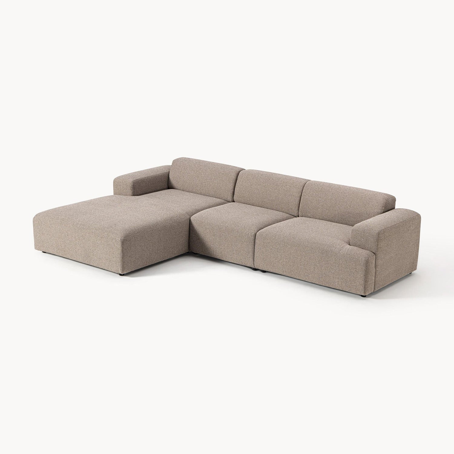 Posada L-Shape Sofa in Taupe