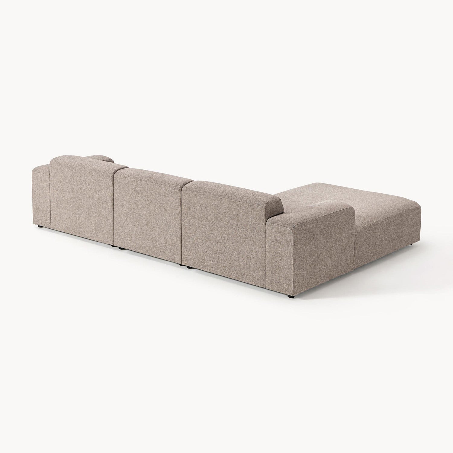 Posada L-Shape Sofa in Taupe
