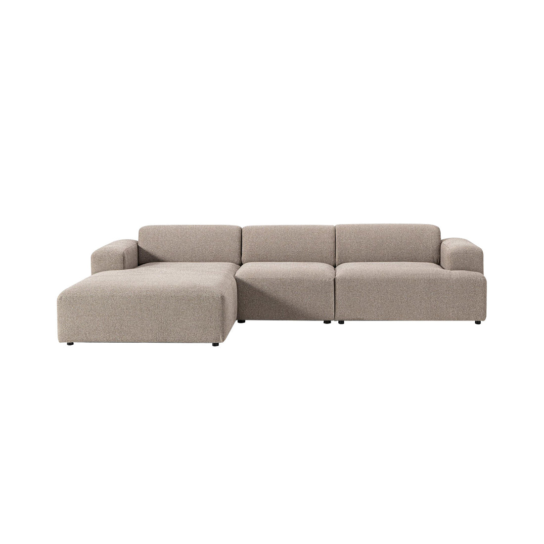 Posada L-Shape Sofa in Taupe